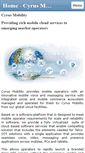 Mobile Screenshot of cyrusmobility.com